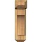Ekena Millwork Westlake Craftsman Rough Sawn Bracket w/ Offset Brace, Western Red Cedar, 6"W x 14"D x 22"H BKT0604X14X22WTL04RWR - alternate 2